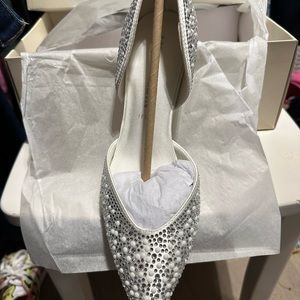 Brand new Ann Klein wedding shoes